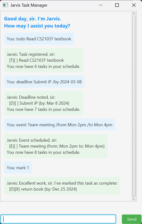 Jarvis UI